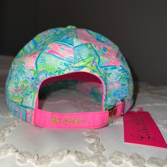 Lilly Pulitzer Run Around Hat - 3 Total, 1 Size Fits All, Multicolor/Patterns - Picture 7 of 10